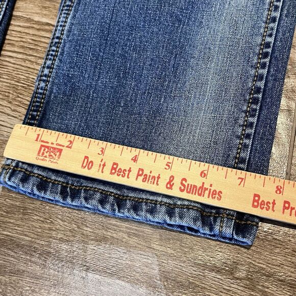 Wrangler Retro Jeans Mens 30x31 Slim Straight Stretch Denim Western Cowboy Cut - Picture 11 of 11